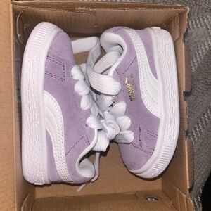 Puma Kids Sneakers - Lavender and White